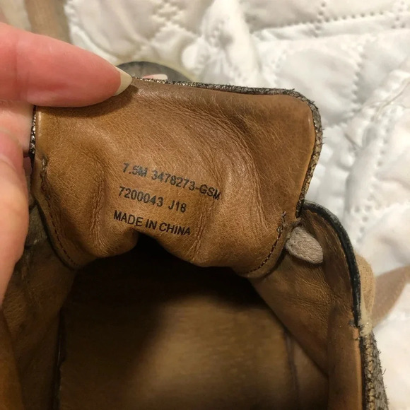 Frye Ivy Logo Patch Studded Sneakers - Picture 8 of 9